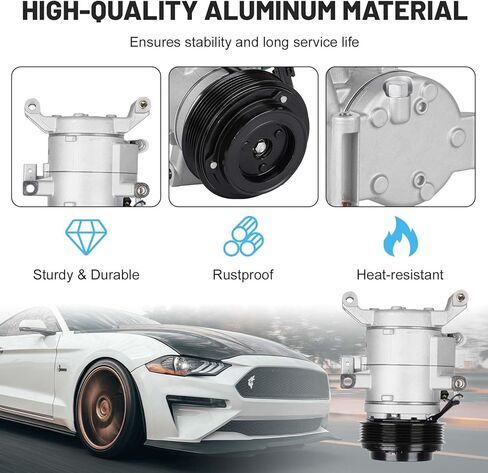 New AC Air Condition Compressor with Clutch for 2014-2018 for Mazda 3 2.0L 2.5L, 2014-2018 for Mazda 3 Sport 2.0L 2.5L, 2014-2020 for Mazda CX-5 2.5L, 2014-2019 for CX-5 2.0L in Saudi Arabia