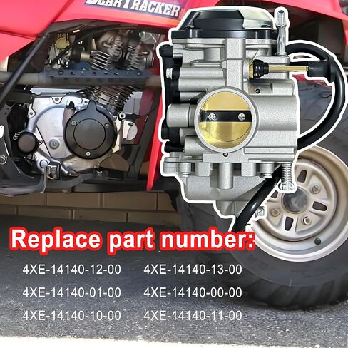YFM250 Carburetor Fit For Yamaha Bear Tracker 250 YFM250 1999-2004 Replace# 4XE-14140-12-00 4XE-14140-13-00 4XE-14140-01-00 4XE-14140-00-00 4XE-14140-10-00 4XE-14140-11-00 in Kuwait