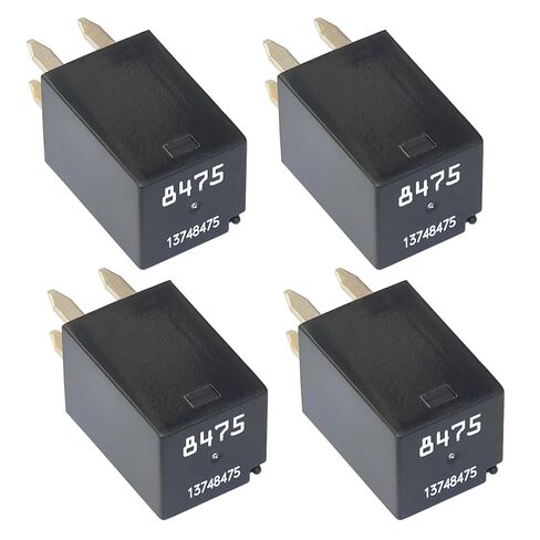 4Pcs 13748475 12VDC 4Pins Automotive Mini Micro Multi-Purpose Relay 8475 in Kuwait