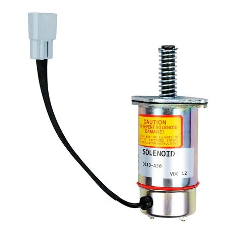 D513-A30 12VDC الوقود اغلاق الملف اللولبي صالح ل Trombetta ديترويت 8.2L الديزل مقص رفع و بوم رفع وقف الملف اللولبي استبدال 8923206 D513A30 in Kuwait