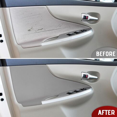 Compatible with Front Door Panels Armrest Cover for Toyota Corolla 2009-2013 Leather Left & Right Front Door Armrest Trim with Installation Tool 2PCS Gray (Leather Only) in Kuwait