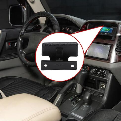 Intertest Upper Armrest Box Lock Cover Switch Snap for Mitsubishi Montero 2001-2006 Center Console Armrest Lid Latch Upper Replacement MR532555 1Pcs Black in Kuwait