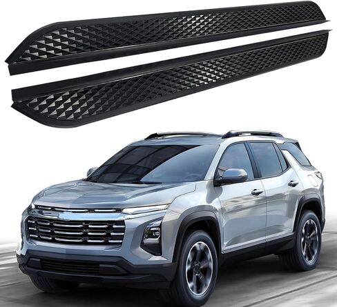 2PCS Running Boards Fits for Chevy Equinox 2025 2026 Side Steps Pedal Steps Nerf Bar Accessories with Bracket in Saudi Arabia