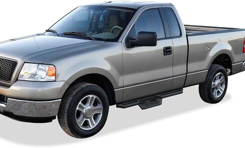 Tuxtreme Stainless Steel Pocket Steps Running Boards Side Bars Compatible with Ford F150 2004-2008 Regular Cab (Exclude 04 Heritage) in Kuwait