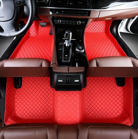 مخصص سيارة الكلمة حصيرة لسيارات BMW 1 2 3 4 5 6 7 8 سلسلة X1 X2 X3 X4 X5 X6 X7 M1 M2 M3 M4 M5 M6 M7 M8 X3M X4M X5M X6M GT i3 i4 iX3 i8 iX Z4 للماء البضائع (أسود) in Kuwait