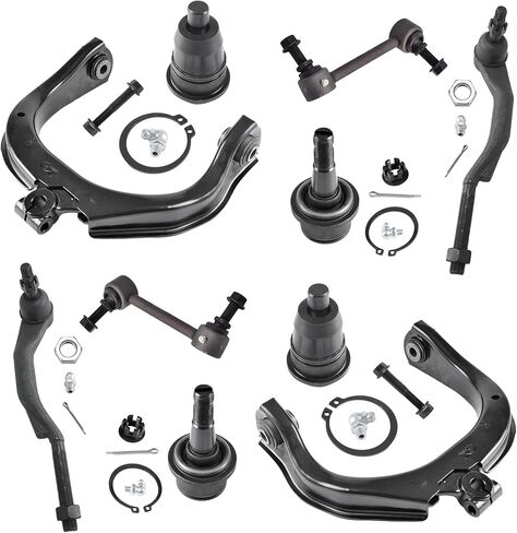 10pcs Suspension Kit for 2003-2009 Chevy Trailblazer EXT SSR, GMC Envoy XL XUV, Isuzu Ascender, Buick Rainier, 2 Upper Control Arms, 4 Ball Joint,2 Rear Sway Bar Links, 2 Outer Tie Rod Ends in Saudi Arabia