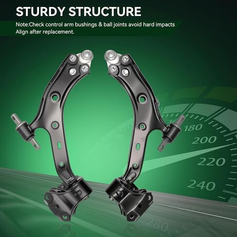 AUQDD 2Pc Suspension Front Lower Control Arm and Ball Joint Assembly Compatible With 2015 2016 Ho-nda CR-V (Replace # K622943 K622942 51360T1WA55 51350T1WA55 51350T1WA53 102-8305 102-8306) in Saudi Arabia