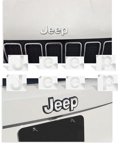 Reflective Concepts - 2015-2023 Jeep Renegade - Jeep Front and Rear Emblem Overlay Decal Stickers - (Color: Purple) in Saudi Arabia