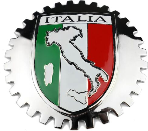 Italia Italian Italy Country Grill Badge Emblem for Trucks and Cars in Saudi Arabia