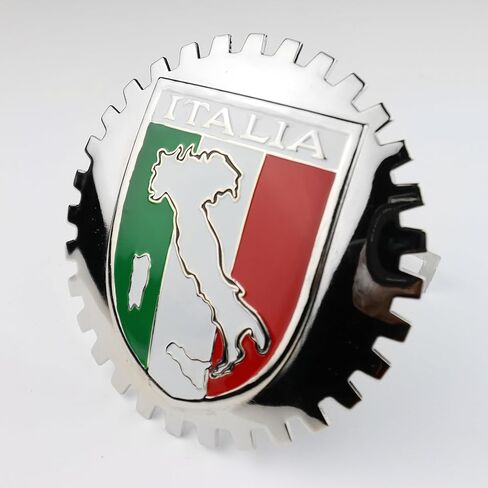 Italia Italian Italy Country Grill Badge Emblem for Trucks and Cars in Saudi Arabia