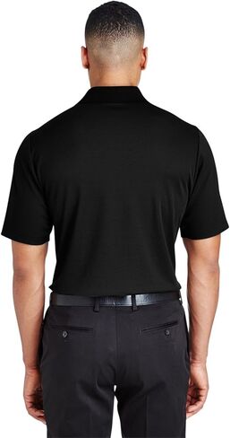 Devon & Jones CrownLux Performance™ Men's Plaited Polo XL BLACK in Kuwait