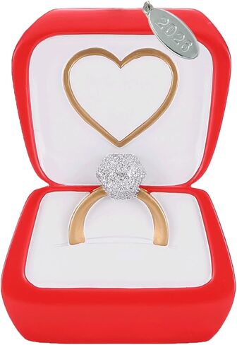 Our First Christmas Ornament, Wedding Gifts for Couples 2024, Just Married with Mr and Mrs, Cute Hot Cocoa Design, Couples First Christmas Ornament in Gift Box in Saudi Arabia
