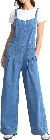 SCOFEEL ملابس نسائية من قماش الدنيم مستقيمة وواسعة الساق من الجينز بحزام قابل للتعديل فضفاض مناسب 90s بشكل عام مع جيب in Kuwait