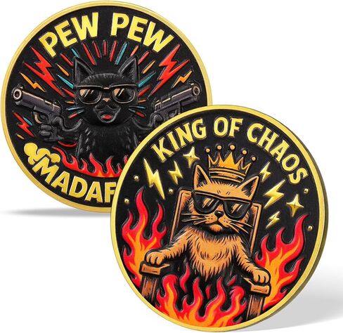 عملات الأحمق الرسمية عملات التحدي المضحكة عملات معدنية جديدة جائزة ديكهير (الإصبع الأوسط-01، قطعة، 1) in Kuwait