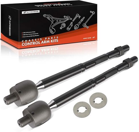 A-Premium 2 x Front Inner Tie Rod Ends, Compatible with Toyota Yaris 2004-2005, Echo 2000-2005, with Manual steering in Saudi Arabia