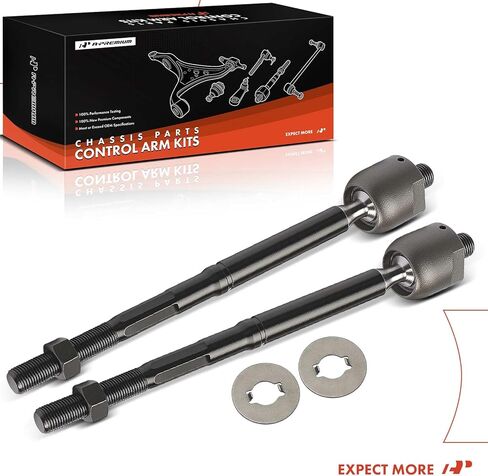 A-Premium 2 x Front Inner Tie Rod Ends, Compatible with Toyota Yaris 2004-2005, Echo 2000-2005, with Manual steering in Saudi Arabia
