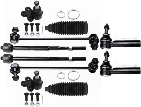 New 10PC Front Inner Outer Tie Rod End & Boot Lower Ball Joint Sway Bar Link for 2010-2017 for Chevy Equinox for GMC Terrain in Kuwait