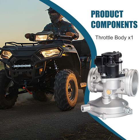 جسم الخانق متوافق مع Polaris Sportsman 450 HO 2017-2025 Sportsman 570 2014-2025 1204963 1205009 in Kuwait