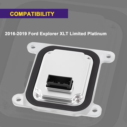 FB5Z13C788B LED Headlight Module Compatible with Ford Explorer 2.3L 3.5L 2016 2017 2018 2019 Replace FB53-13B626-B FB5Z-13C788-B in Kuwait