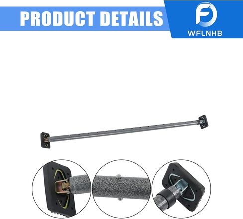 WFLNHB Cargo Bar,Adjustable 40 to 73, Heavy-Duty Steel Cargo Stabilizer Bar with 220 lbs Capacity Replacement for Truck Load Bar Stop Sliding for Pickup Truck Bed in Saudi Arabia