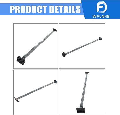 WFLNHB Cargo Bar,Adjustable 40 to 73, Heavy-Duty Steel Cargo Stabilizer Bar with 220 lbs Capacity Replacement for Truck Load Bar Stop Sliding for Pickup Truck Bed in Saudi Arabia