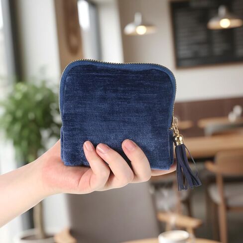 Travel Jewelry Cases 6-Layer Velvet Zipper Pouch Bag Jewelry Organizer Cases for Travel Portable Jewelries Box with Small Pouches for Gemstones Bracelets Necklace Bangle Storage Gift for Women in Kuwait