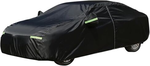 Car Cover for Sedan Waterproof Outdoor Car Covers Rain Snow UV Protection Universal Fit for Sedan Length 178-185 inch in Saudi Arabia