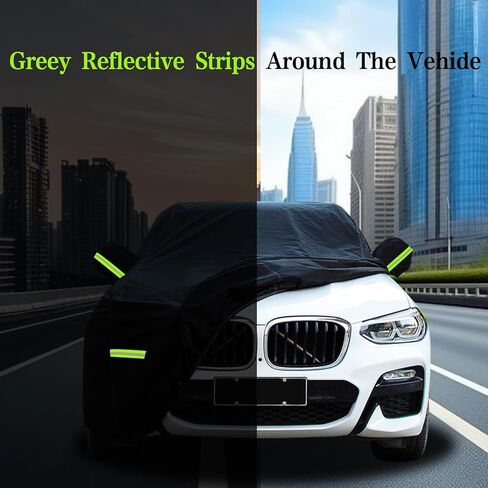 Car Cover for Sedan Waterproof Outdoor Car Covers Rain Snow UV Protection Universal Fit for Sedan Length 178-185 inch in Saudi Arabia