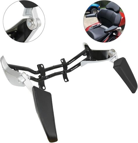 Motorcycle Passenger Armrests, Adjustable Rear Armrests for BMW K1600GTL 2010-2018 Replacement Accessories Parts Black in Kuwait