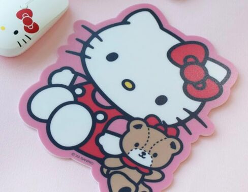 Kitty's Mouse Pad Smooth Rolling Surface - Officially Licensed in Saudi Arabia