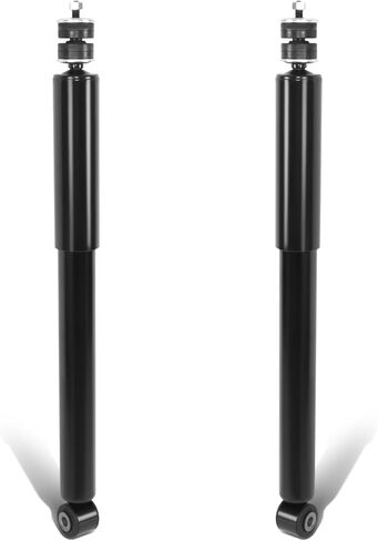 Auto Dynasty Pair Rear Struts Shock Absorber Compatible with Honda Civic Coupe 2006-2011, Left and Right, Matte Black Powdercoat in Saudi Arabia