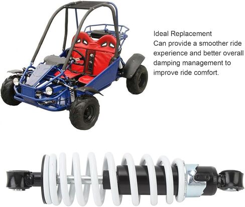 230mm Shock Absorber Suspension Spring Adjustable Damping Aluminum Alloy 230mm Mounting Hole Distance for Dirt Pit Bike ATV Quad Go Kart in Saudi Arabia