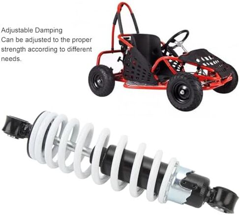 230mm Shock Absorber Suspension Spring Adjustable Damping Aluminum Alloy 230mm Mounting Hole Distance for Dirt Pit Bike ATV Quad Go Kart in Saudi Arabia