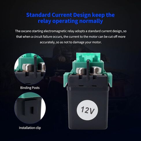 Starter Solenoid Relay Compatible with Arctic cat 500 400 375 454 1998-2005 ATV Suzuki GSXR 1000 2001-2004 GSXR 750 600 1996-2000 DR650SE 1996-2016 Bandit 600 1996 1997 1998-2003 Bearcat 1998-2005 in Saudi Arabia