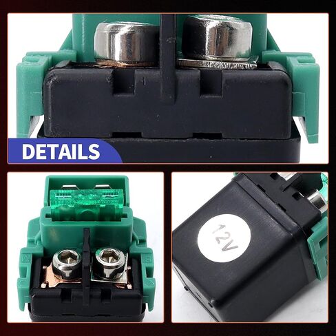 Starter Solenoid Relay Compatible with Arctic cat 500 400 375 454 1998-2005 ATV Suzuki GSXR 1000 2001-2004 GSXR 750 600 1996-2000 DR650SE 1996-2016 Bandit 600 1996 1997 1998-2003 Bearcat 1998-2005 in Saudi Arabia