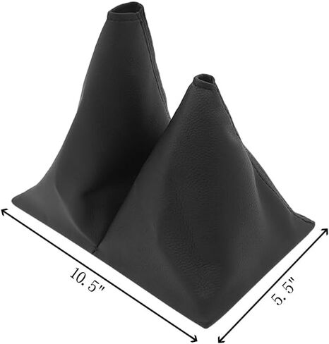10.5" Manual Shift Boot Cover Shifter, Replacement Black Leather Shift Boot Fit for Toyota 4Runner Pickup 4x4 1984-1989 in Saudi Arabia