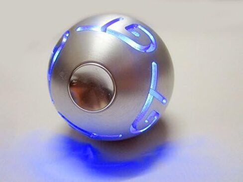 TESWNE مصباح LED أزرق لرياضة السيارات، مقبض ناقل الحركة اليدوي، رأس ناقل الحركة، مقبض ناقل الحركة in Kuwait