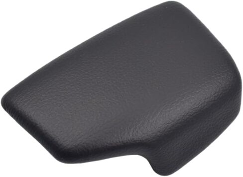 Hacreyatu Gear Shift Knob Cover Alcantara Material Trim for Au=di A4 B9 Allroad Quattro/S4/Avant/quattro A5 S5 Q7 RS4 RS5-4M1713139F (Black - No Holes) in Saudi Arabia