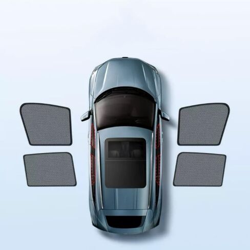 مظلة شمسية لنافذة السيارة لسيارة Honda Pilot 2023-2025 شبكة مغناطيسية مدمجة للحماية من الشمس وعزل حراري حماية داخلية تلقائية، نافذتان أماميتان in Saudi Arabia