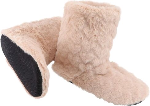 1 Pair warm floor boots house shoes womens bedroom slippers girl soft boots home shoes fall to the ground parent-child in Saudi Arabia