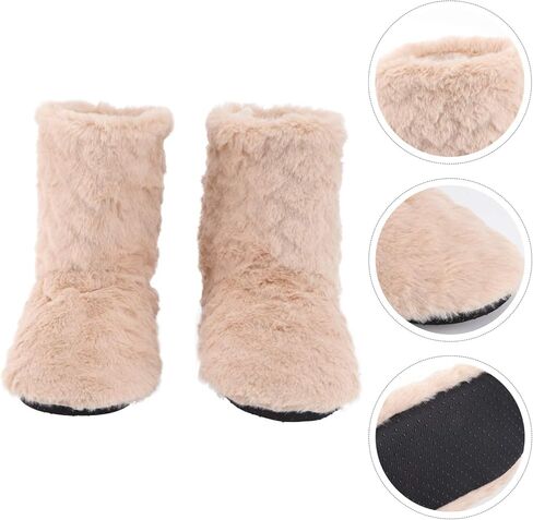 1 Pair warm floor boots house shoes womens bedroom slippers girl soft boots home shoes fall to the ground parent-child in Saudi Arabia