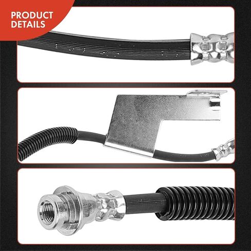 A-Premium Front Passenger Side Brake Hydraulic Hose Compatible with Select Chevrolet and GMC Models - Express 3500/Express 2500 1996-2002, G30 1996, Savana 2500/Savana 3500 1996-2002, G3500 1996 in Saudi Arabia