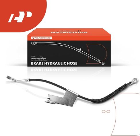 A-Premium Front Passenger Side Brake Hydraulic Hose Compatible with Select Chevrolet and GMC Models - Express 3500/Express 2500 1996-2002, G30 1996, Savana 2500/Savana 3500 1996-2002, G3500 1996 in Saudi Arabia