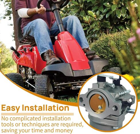 طقم مكربن ​​590399 796077 متوافق مع محركات سلسلة Briggs & Stratton 21A807 21A877 21A902 21A907 21A977 - مع فلتر الوقود in Kuwait