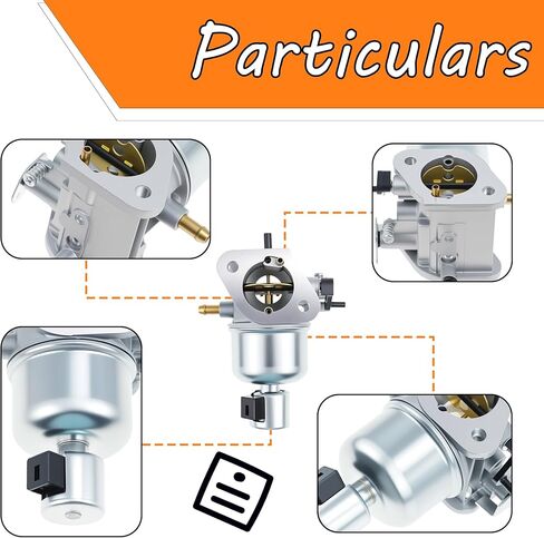 Carburetor Compatible with Jo hn Dee re MIA10591 X300 X300R X304 Series Tractor,Carb Tune Up Kit Includes Fuel Pump & Spark Plug & Oil Filter & Air Filter & Fuel Filter in Saudi Arabia