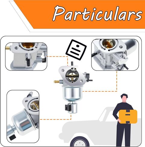 Carburetor Compatible with Jo hn Dee re MIA10591 X300 X300R X304 Series Tractor,Carb Tune Up Kit Includes Fuel Pump & Spark Plug & Oil Filter & Air Filter & Fuel Filter in Saudi Arabia