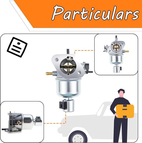 Carburetor Compatible with Jo hn Dee re MIA10591 X300 X300R X304 Series Tractor,Carb Tune Up Kit Includes Fuel Pump & Spark Plug & Oil Filter & Air Filter & Fuel Filter in Saudi Arabia