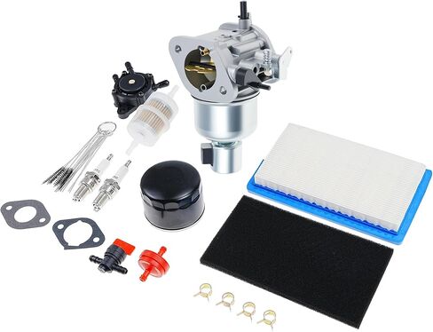 Carburetor Compatible with Jo hn Dee re MIA10591 X300 X300R X304 Series Tractor,Carb Tune Up Kit Includes Fuel Pump & Spark Plug & Oil Filter & Air Filter & Fuel Filter in Saudi Arabia