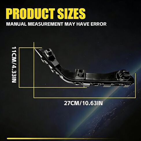 Front Bumper Support Retainer Brackets Right Passenger Side for Honda Pilot 2009-2015 71193-SZA-A00 in Kuwait