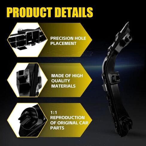 Front Bumper Support Retainer Brackets Right Passenger Side for Honda Pilot 2009-2015 71193-SZA-A00 in Kuwait